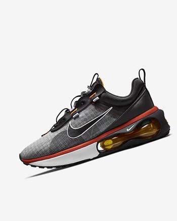 Nike Air Max 2021 Negros Rojos Blancos | MX 4782